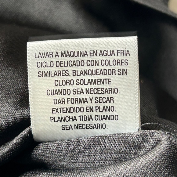 Style & Co. Vintage Y2K Black Lace Sheer Dress Floral Black Medium Midi - Picture 10 of 16